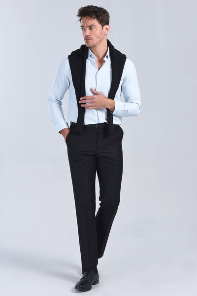 Erkek Mint Slim Fit Gömlek - 2