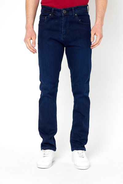 PANTOLON DENIM LIKRALI PROTON-K5128 SLIM FIT-MAVİ - 3