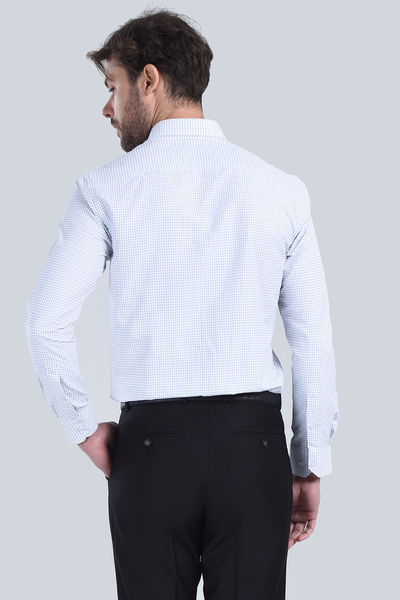 Erkek Siyah Slim Fit Gömlek - 5